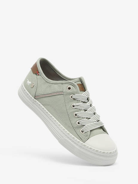 Sneakers  Mustang Vert accessoires 1376303 vue secondaire 1