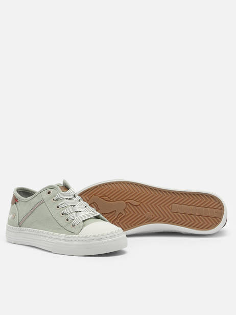 Sneakers  Mustang Vert accessoires 1376303 vue secondaire 3
