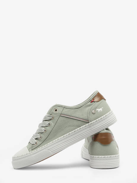 Sneakers  Mustang Vert accessoires 1376303 vue secondaire 4