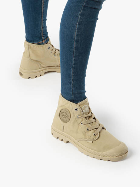 Sneakers Palladium Beige accessoires 92352238 vue secondaire 2