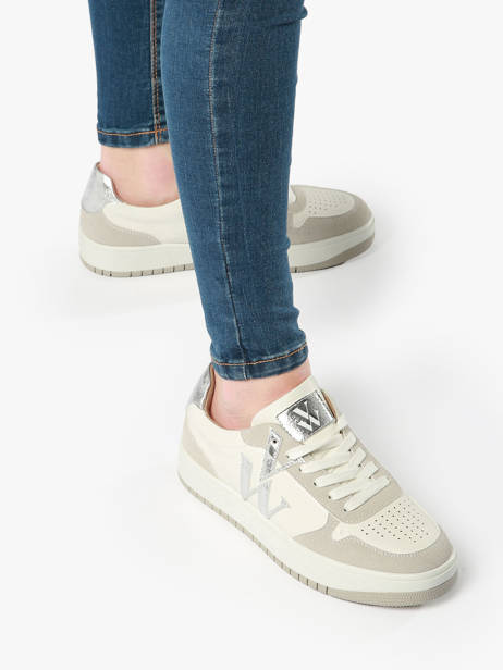Sneakers Calie Vanessa wu Gris accessoires BK2662KK vue secondaire 2