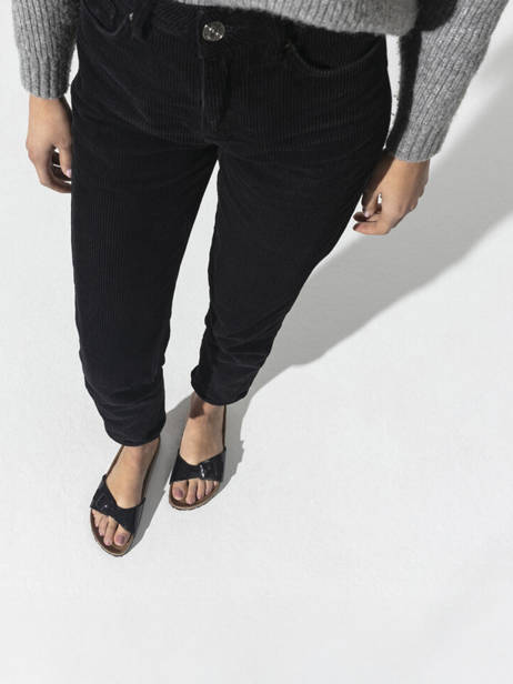 Mules Madrid Birkenstock Noir accessoires 40303 vue secondaire 2
