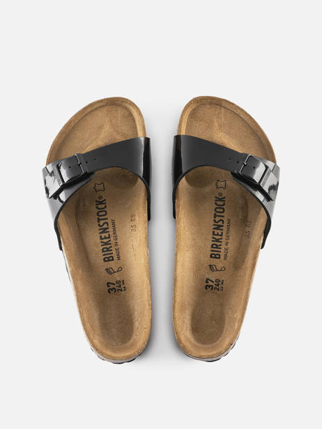 Mules Madrid Birkenstock Noir accessoires 40303 vue secondaire 3