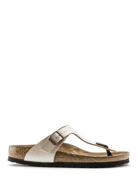 Mules Gizeh Birkenstock Blanc accessoires 943873