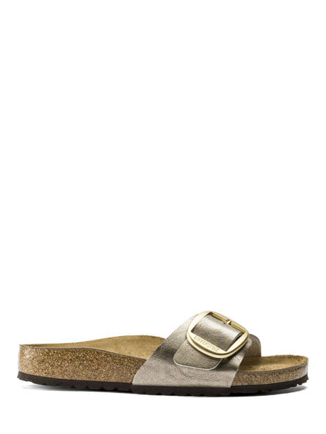Mules Madrid Big Buckle Birkenstock Beige accessoires 1016237