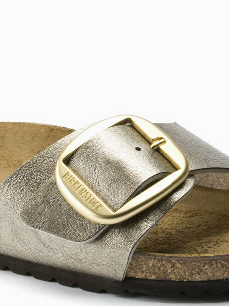 Mules Madrid Big Buckle Birkenstock Beige accessoires 1016237 vue secondaire 1