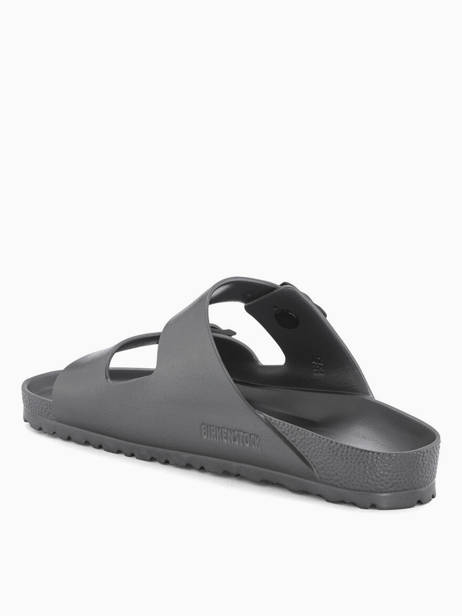 Mules Arizona Birkenstock Gris accessoires 1001498 vue secondaire 4