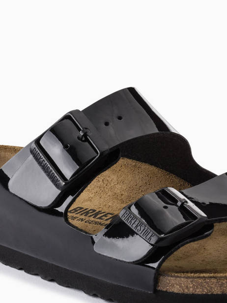 Mules Arizona Birkenstock Noir accessoires 1005292 vue secondaire 1