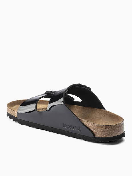 Mules Arizona Birkenstock Noir accessoires 1005292 vue secondaire 4