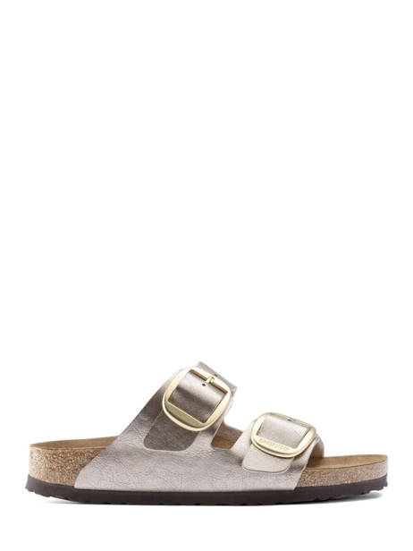 Mules Arizona Big Buckle Birkenstock Beige accessoires 1020882