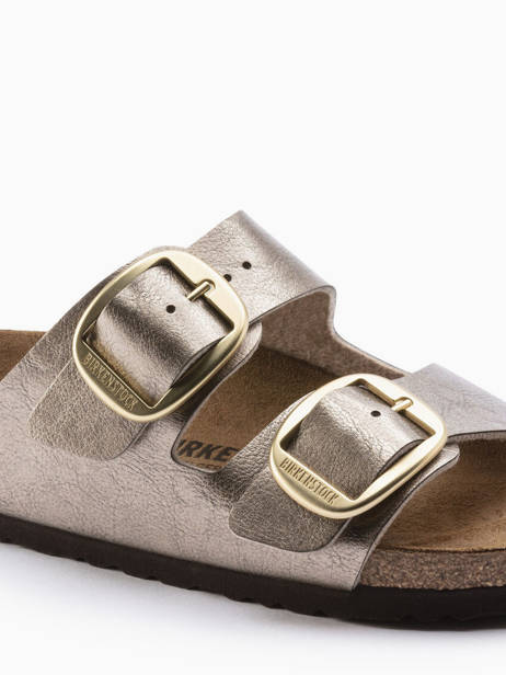 Mules Arizona Big Buckle Birkenstock Beige accessoires 1020882 vue secondaire 1