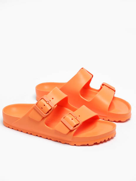 Mules Arizona Birkenstock Orange accessoires 1025586 vue secondaire 3