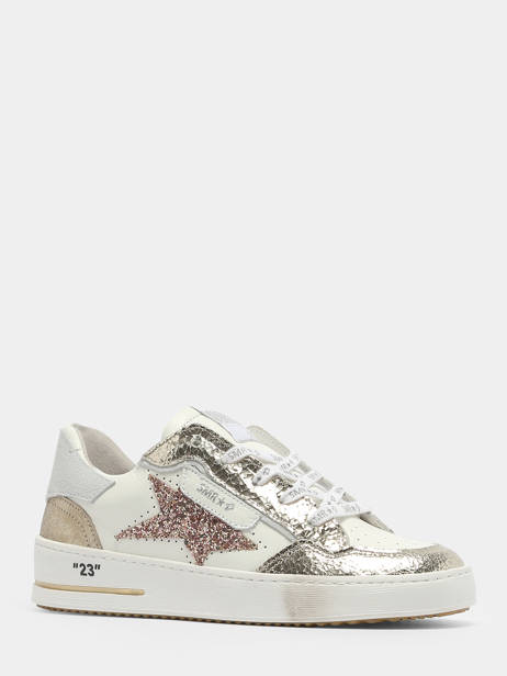 Sneakers Ale En Cuir Semerdjian Or accessoires ALE11813 vue secondaire 1