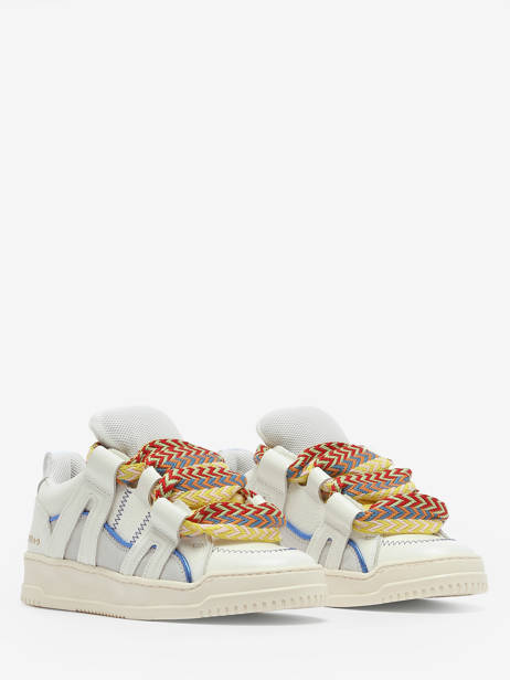 Sneakers Inna In Leather Semerdjian Multicolor accessoires INN11214 other view 3