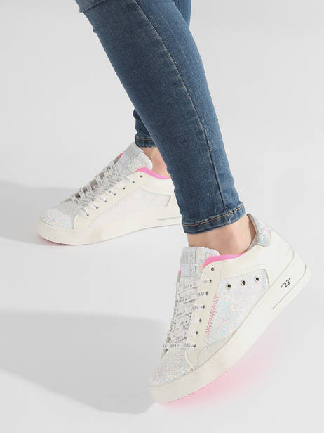 Sneakers Hova In Leather Semerdjian White accessoires HOV11574 other view 2