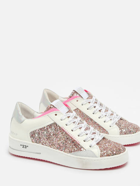 Sneakers Hova En Cuir Semerdjian Rose accessoires HOV11581 vue secondaire 3