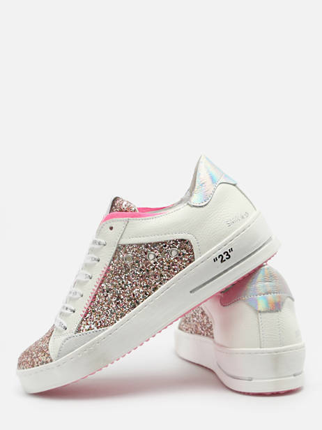 Sneakers Hova En Cuir Semerdjian Rose accessoires HOV11581 vue secondaire 4