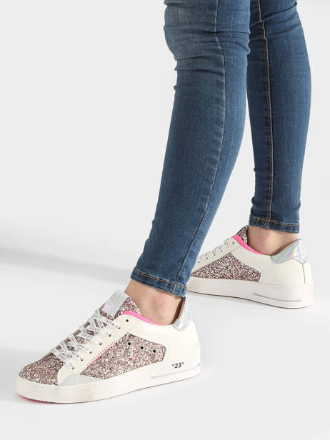 Sneakers Hova En Cuir Semerdjian Rose accessoires HOV11581 vue secondaire 2