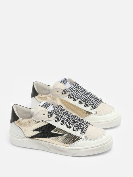 Sneakers Taline En Cuir Semerdjian Noir accessoires TAL11752 vue secondaire 3