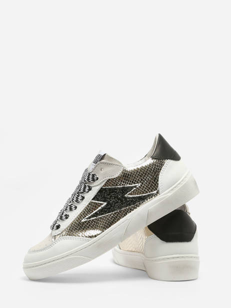 Sneakers Taline En Cuir Semerdjian Noir accessoires TAL11752 vue secondaire 4