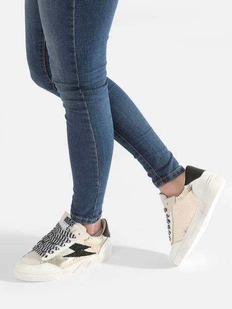 Sneakers Taline En Cuir Semerdjian Noir accessoires TAL11752 vue secondaire 2