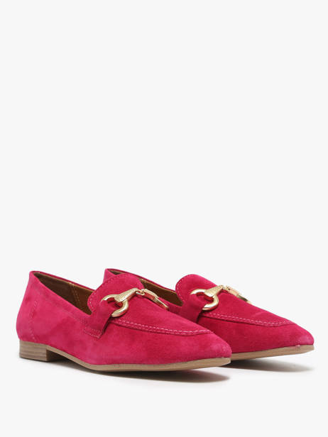 Moccasins In Leather Tamaris Pink accessoires 42 other view 2
