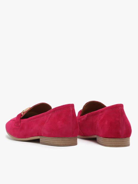 Moccasins In Leather Tamaris Pink accessoires 42 other view 3
