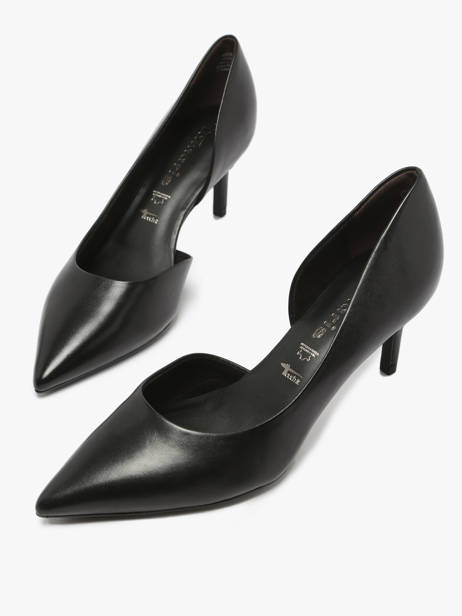 Escarpins En Cuir Tamaris Noir accessoires 42 vue secondaire 3