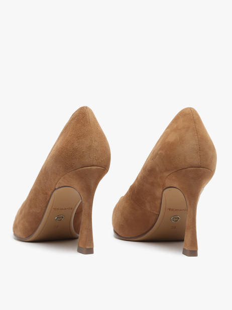 Pumps In Leather Tamaris Brown accessoires 42 other view 2
