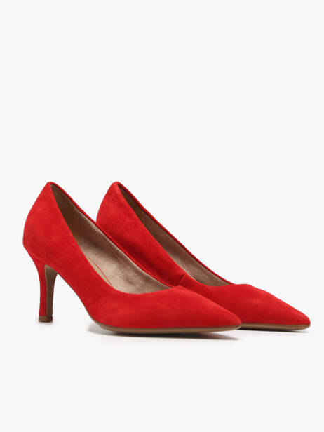 Pumps In Leather Tamaris Red accessoires 40 other view 2