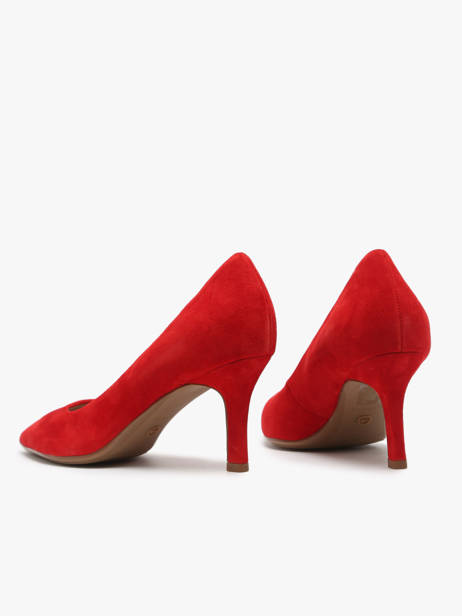 Pumps In Leather Tamaris Red accessoires 40 other view 3