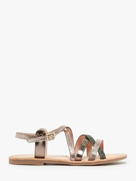 Sandals Hapaxgum In Leather Les tropeziennes Green accessoires HAPAXGUM