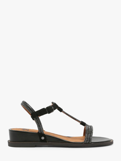Sandals Olgi In Leather Mam'zelle Black accessoires CSG2Q24