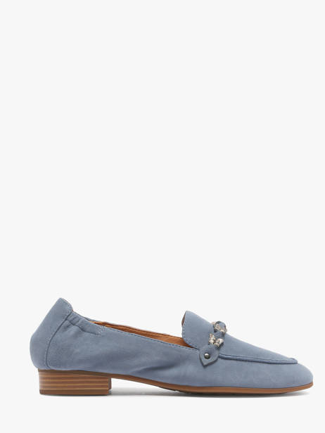 Mocassins Zanga En Cuir Mam'zelle Bleu accessoires CSIRK28