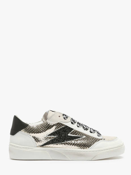 Sneakers Taline En Cuir Semerdjian Noir accessoires TAL11752