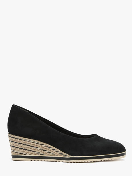 Escarpins En Cuir Tamaris Bleu accessoires 42