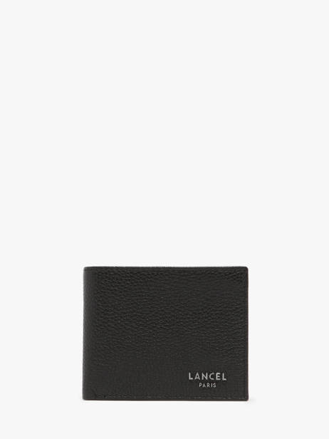 Leather Côme Wallet Lancel Black come A12882
