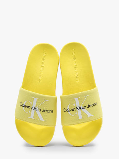 Flip Flops Calvin klein jeans Yellow accessoires 1030LJ
