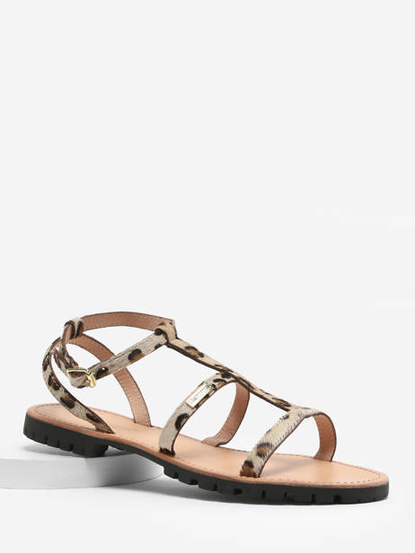 Sandals In Leather Les tropeziennes Gold accessoires HEXOM other view 1
