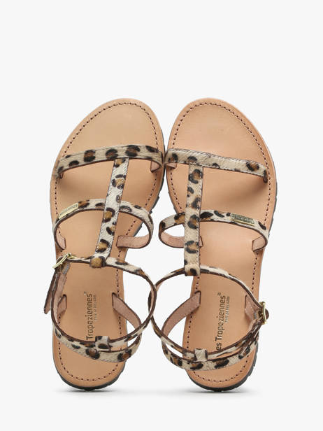 Sandals In Leather Les tropeziennes Gold accessoires HEXOM other view 3