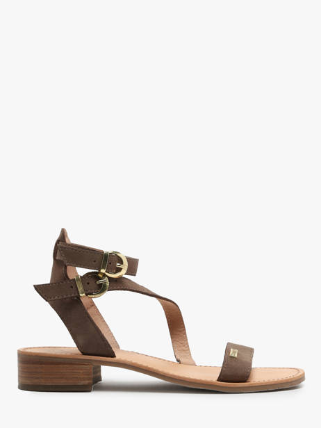 Sandales En Cuir Les tropeziennes Beige accessoires HOCNEY