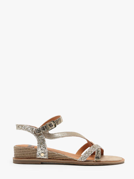 Sandals Olim In Leather Mam'zelle Silver accessoires CSG2Q05