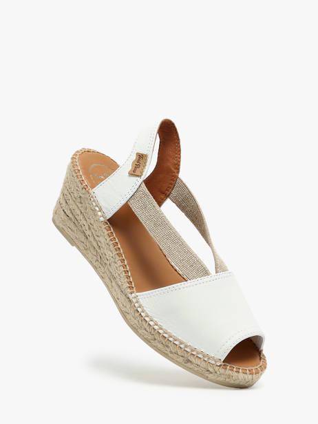 Espadrilles In Leather Toni pons White accessoires P other view 1