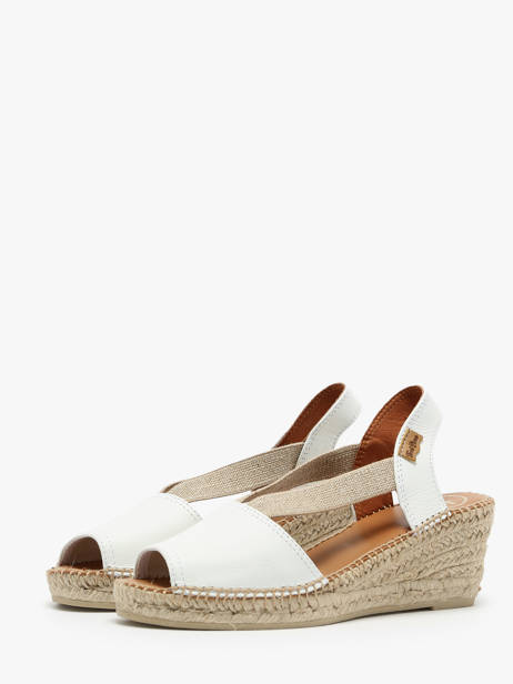 Espadrilles In Leather Toni pons White accessoires P other view 3