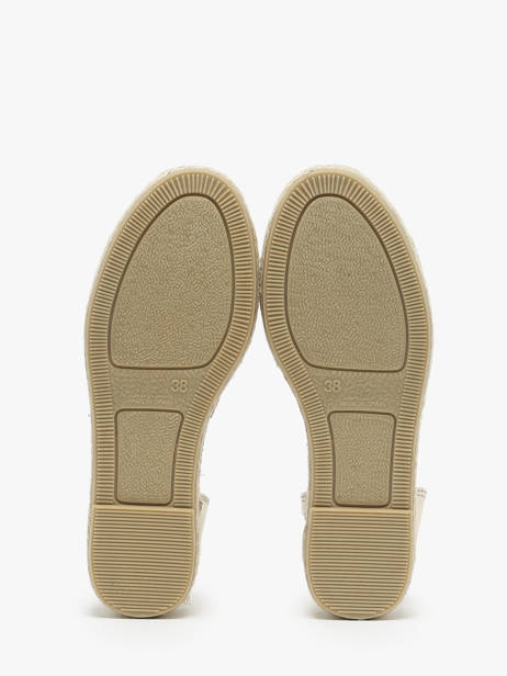 Espadrilles In Leather Toni pons Gold accessoires P other view 3