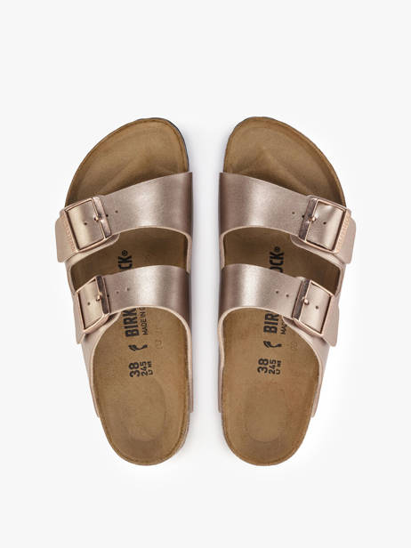 Mules Arizona Birkenstock Rose accessoires 1023960 vue secondaire 2