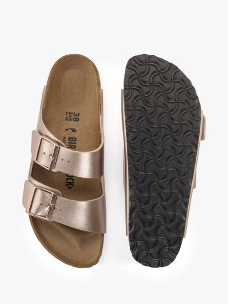 Mules Arizona Birkenstock Rose accessoires 1023960 vue secondaire 3