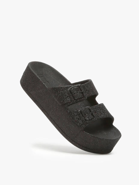 Flip Flops Caipirinha Glitter Cacatoes Black accessoires CAIPIRIN other view 1