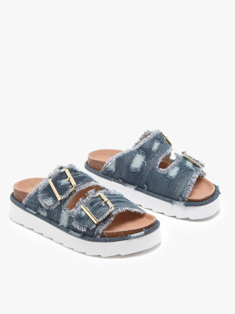 Slippers Colors of california Blue accessoires HCSTOY44 other view 2