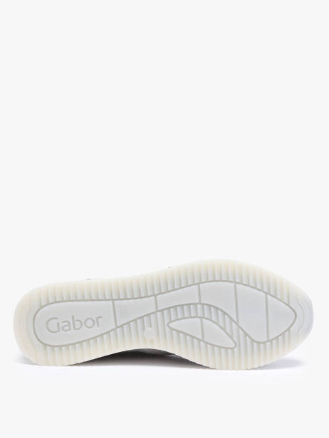Sneakers In Leather Gabor Gray accessoires 19 other view 4